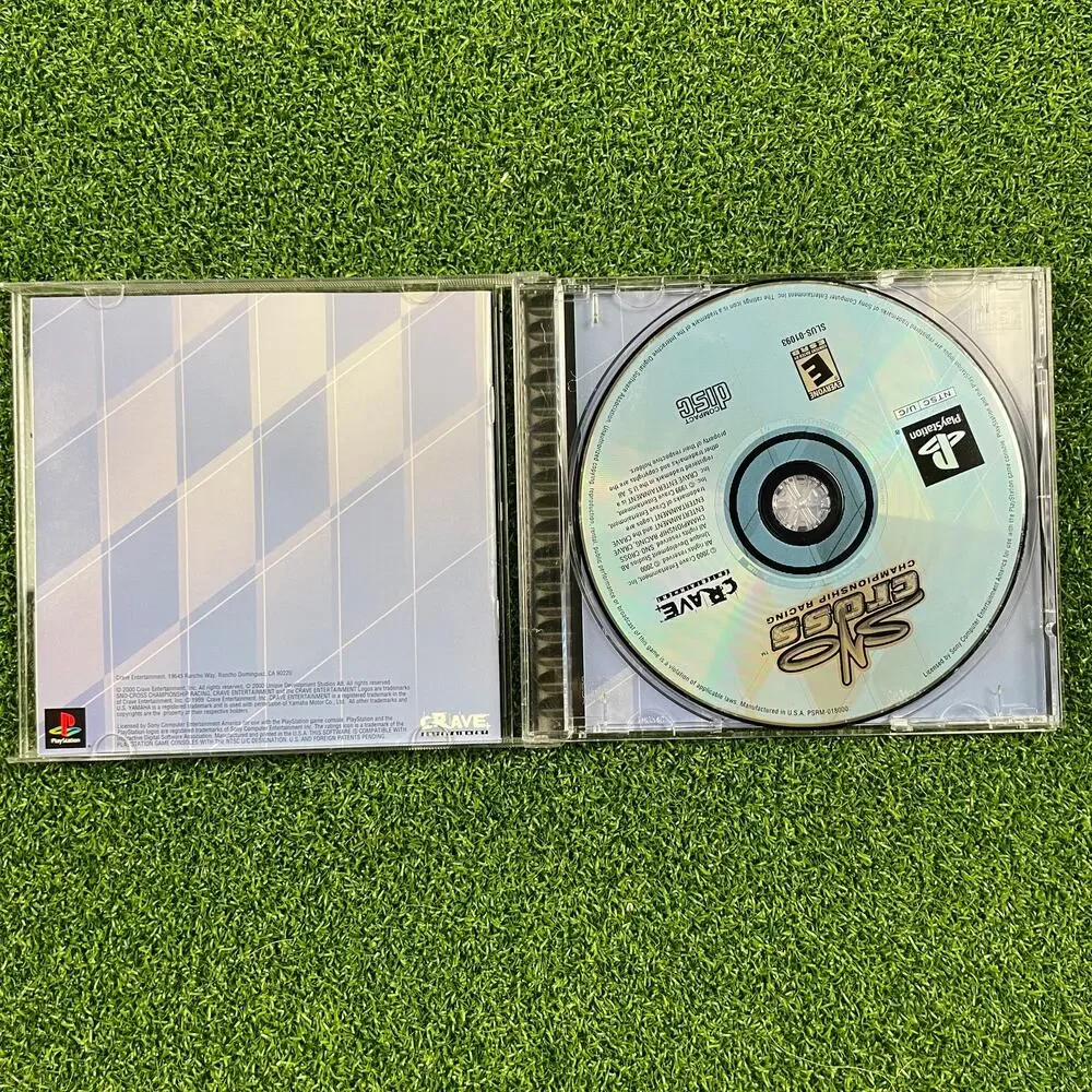 Sno Cross Championship Racing (Sony PlayStation 1) PS1 Complete CIB